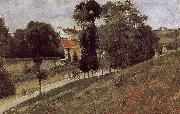 Camille Pissarro de sac off St Anton France oil painting artist
